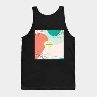 You don't try. That's very important: not to try. - Bukowski Tank Top